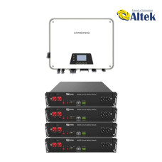 Гібридна сонячна електростанція Hypontech-5kW+Dyness-9.6kWh-LFP Гібридна сонячна електростанція Hypontech-5kW+Dyness-9.6kWh-LFP