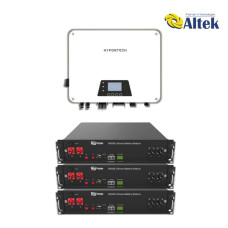 Гібридна станція Hypontech HES-3680 3,68KW, Dyness B4850, 48V – 2.4 кВт (3 шт.) Гібридна станція Hypontech HES-3680 3,68KW, Dyness B4850, 48V – 2.4 кВт (3 шт.)